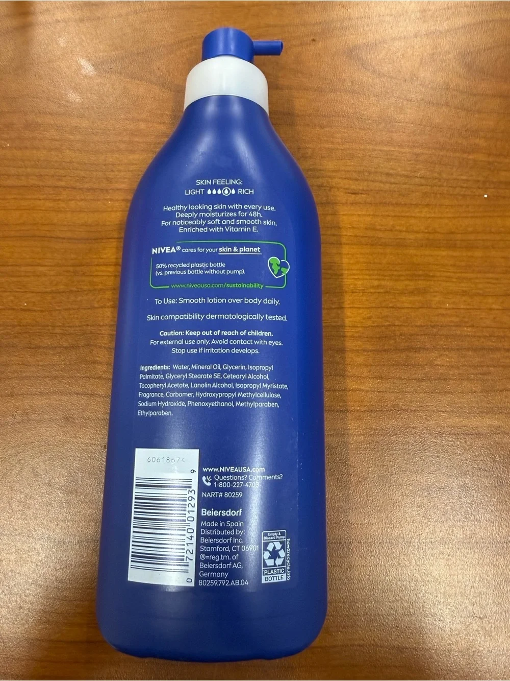 NWT Original Moisture Body Lotion original formula 16.9 fl. oz